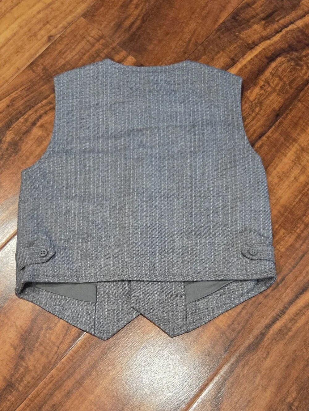 Janie and Jack EUC/NWT 12-18 Month Gray Vest, Knickers, Dog Bowtie and Plaid Cap